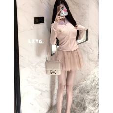 批发LXYG法式小香风高级感小巴拉链针织衫短款<b class='q'>修身</b>显瘦外套女气质上衣