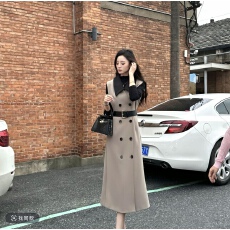 批发2026秋季新款双排扣风衣<b class='q'>马甲女</b>中长款气质高级感巨好看马夹外套