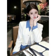 批发2026年秋季新款法式<b class='q'>外套</b>长袖女装女士韩系<b class='q'>时尚</b>百搭拼接小众上衣潮