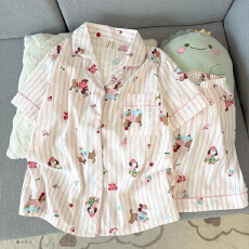 批发【豆柠兔】云朵棉夏季<b class='q'>睡衣</b>女2026新款少女<b class='q'>短袖</b>短裤学生卡通家居服