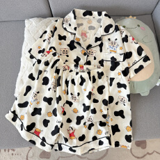 批发豆柠兔云朵棉夏季<b class='q'>睡衣</b>女2026新款少女<b class='q'>短袖</b>短裤学生卡通家居服