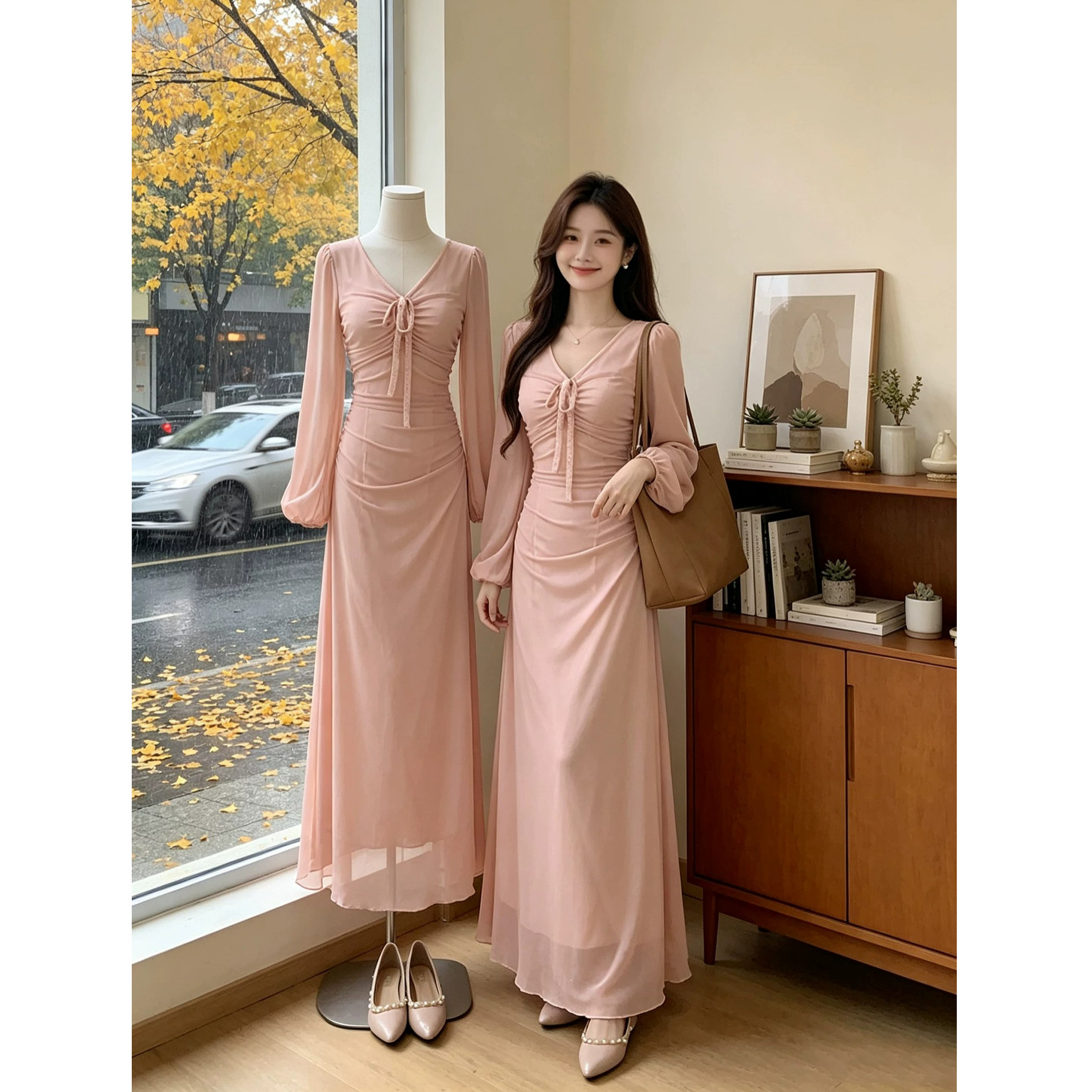 BY35140# 大码女装秋季...