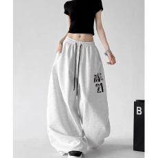 批发韩版印花抽绳街舞hiphop嘻哈休闲裤<b class='q'>女</b>爵士舞jazz<b class='q'>长裤</b><b class='q'>运动</b>街头潮