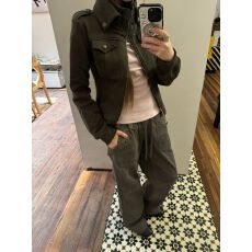 批发大码美式复古水洗绑带设计微喇<b class='q'>牛仔</b><b class='q'>裤</b>女新款宽松显瘦垂感长<b class='q'>裤</b>