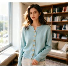 批发宽松香风短款外套针织衫毛衣<b class='q'>秋</b>冬新款<b class='q'>秋</b>季百搭开衫长袖上衣