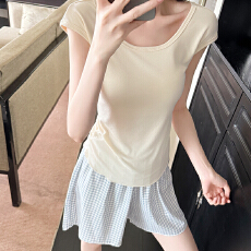 批发22517#夏季新款<b class='q'>睡衣</b>女带胸垫莫代尔短袖<b class='q'>可爱</b>少女风女士家居服套装