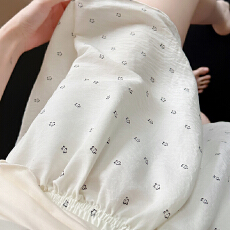 批发22517#夏季新款<b class='q'>睡衣</b>女带胸垫莫代尔短袖<b class='q'>可爱</b>少女风女士家居服套装