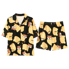 批发雅庭新款中高端单女生拉架爽棉套装家居服