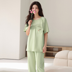 批发雅庭新款中高端单女生拉架爽棉套装家居服
