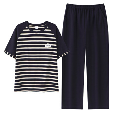 批发雅庭新款中高端单女生拉架爽棉套装家居服