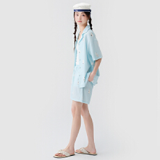 批发雅庭新款中高端单女生拉架爽棉套装家居服 只供实体
