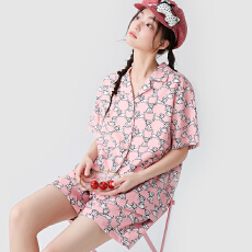 批发雅庭新款中高端单女生拉架爽棉套装家居服 只供实体