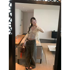 批发韩系碎花蕾丝吊带开衫两件套装女夏季纯欲风修身内搭长袖防晒上衣