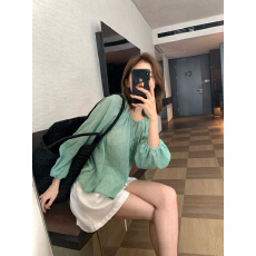 批发新款实拍，南城品质，欧美韩系hers肌理亚麻透气衬衫