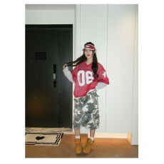批发美式球服短袖<b class='q'>t</b><b class='q'>恤</b><b class='q'>男</b>女夏季蓝色字母印花大网眼球衣街头复古