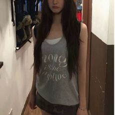 批发复古vintage背心吊带女夏季新款字母印花宽松tee<b class='q'>街头</b>辣妹无袖上衣