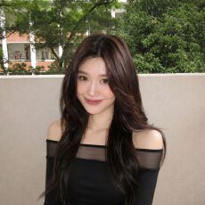 批发人棉260克 秋冬一字肩网纱拼接长袖T恤显瘦打底衫上衣女 上新款