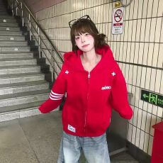 薄款/加绒，绣花 后包条 +防伪扣吊牌，卫衣 秋冬新款 纯欲风