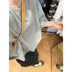 批发韩系松弛感系带高级T恤女夏季宽松款休闲中<b class='q'>长款</b>新款百搭
