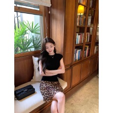 批发复古时髦 豹纹半身裙女<b class='q'>夏季</b>性感A字包臀<b class='q'>短裙</b>气质鱼尾裙