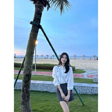 批发法式高级感白色刺绣长袖polo领衬衫女减龄小众设计内搭上衣<b class='q'>春</b>秋款