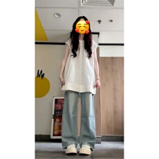 批发红人馆白色衬衫女夏季<b class='q'>小衫</b>女装法式衬衣气质设计小众辣妹无袖上衣