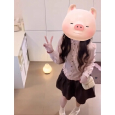 批发LOVEHEYNEW温柔系粉色格子木耳花边翻领衬衫女秋甜美气质时尚上衣