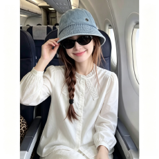 批发法式甜美领口拼蕾丝蝴蝶结衬衫女装减龄休闲百搭时尚白色长袖衬衣