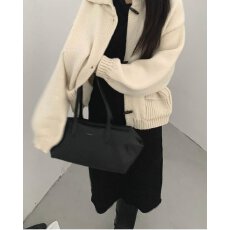批发档口上新2026秋冬新款女装宽松落肩翻领针织开衫毛衣短款长袖<b class='q'>外套</b>