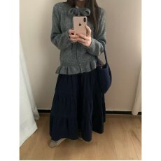 批发档口上新2026年秋冬新款<b class='q'>女装</b>圆领蝴蝶结针织开衫修身显瘦毛衣<b class='q'>外套</b>
