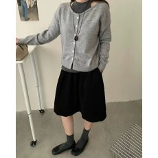 批发档口上新 2026年秋季新款<b class='q'>女装</b>宽松针织开衫两件套绵羊绒毛衣<b class='q'>外套</b>