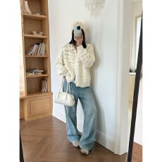 批发档口上新 2026年春秋新款女装宽松翻领拉链针织<b class='q'>开衫</b>毛衣外套