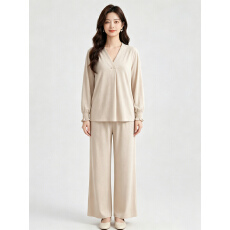 批发莫代尔竹纤维月子服春<b class='q'>夏</b>季薄款产后孕妇睡衣哺乳家居服透气