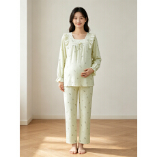 批发月子服 春<b class='q'>夏</b>季薄款产后孕妇睡衣哺乳家居服透气