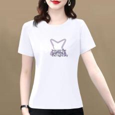批发正品t恤女款2026新款爆款洋气时尚新款爆款高贵上档次短袖<b class='q'>打底衫</b>