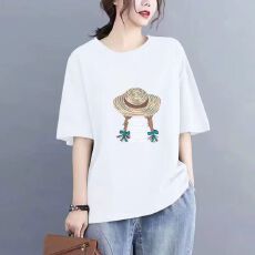批发纯棉<b class='q'>长袖</b><b class='q'>t</b><b class='q'>恤</b>女2026年夏季新款减龄小众休闲气质上衣打底衫潮