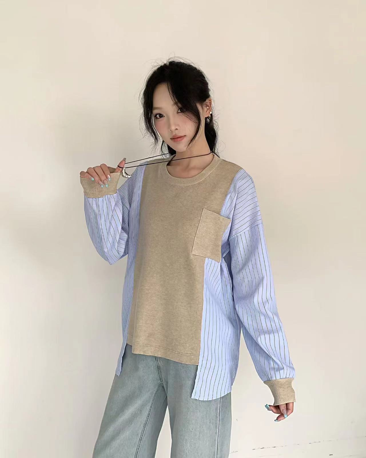 26年秋季新款韩版宽松显瘦百搭...
