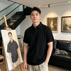 批发短<b class='q'>袖</b>polo衫男款夏季白色麦穗纹肌理感t恤翻领透气<b class='q'>半截</b><b class='q'>袖</b>