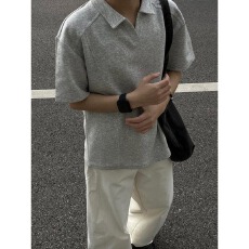 批发【广州面料，纯棉曼巴棉】美式正肩短袖<b class='q'>POLO</b><b class='q'>衫</b><b class='q'>男</b>夏季衬<b class='q'>衫</b>翻领T恤