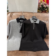 批发美式撞色拼接短袖<b class='q'>POLO</b><b class='q'>衫</b><b class='q'>男</b>夏季潮流宽松设计感小众百搭针织<b class='q'>男</b>士