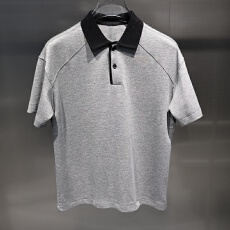 批发美式撞色拼接短袖<b class='q'>POLO</b><b class='q'>衫</b><b class='q'>男</b>夏季潮流宽松设计感小众百搭针织<b class='q'>男</b>士