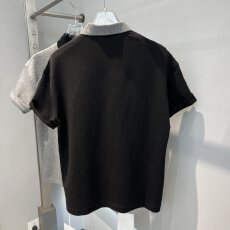 批发美式撞色拼接短袖<b class='q'>POLO</b><b class='q'>衫</b><b class='q'>男</b>夏季潮流宽松设计感小众百搭针织<b class='q'>男</b>士