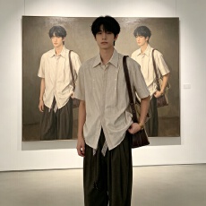 批发夏季<b class='q'>日系</b><b class='q'>复古</b>格子短袖衬衫男女宽松休闲百搭潮流薄款衬港风痞帅男