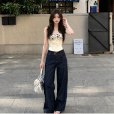 批发实拍 抹胸女<b class='q'>夏</b>辣妹气质收腰显瘦无袖短款上衣