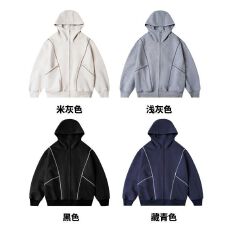 实拍!   360克纯棉华棉仿棉国潮卫衣M-3XL #  P44 支持开票