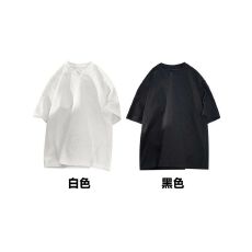 批发实拍!    蛇形纹260克v领T恤M-3XL #  特P13 支持开票