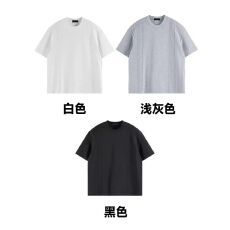 批发实拍!    260克华棉立体短袖T恤 M-3XL #  特P16 支持开票