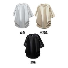 批发实拍!   260克华棉圆领短袖T恤M-3XL #  特P16 支持开票