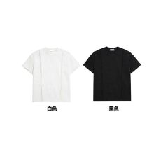 批发实拍!   260克华棉立体织圆领T恤M-3XL #   特P17 支持开票