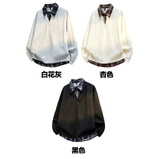 批发360克纯棉华棉复合仿棉  polo衫<b class='q'>卫衣</b> M-3XL（支持开票）